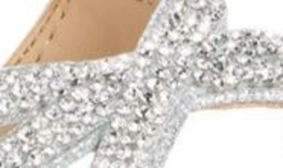 Shop Nina Bertha Slingback Sandal In New Silver