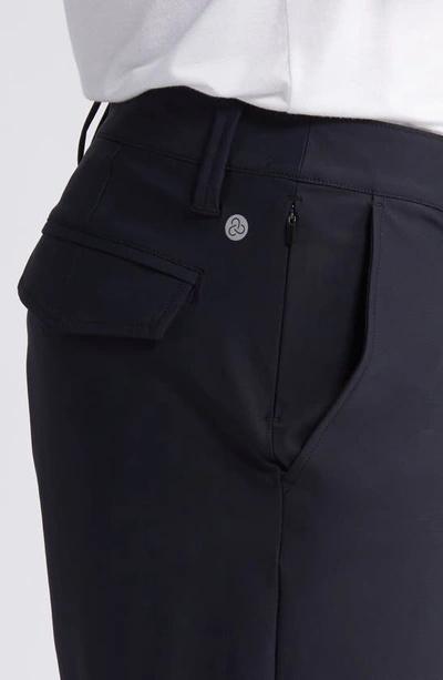 Shop Zella Torrey 9-inch Performance Golf Shorts In Black