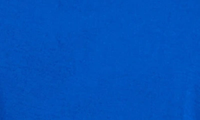Shop Karen Kane Twist Front Flare Sleeve Jersey Top In Sapphire Blue