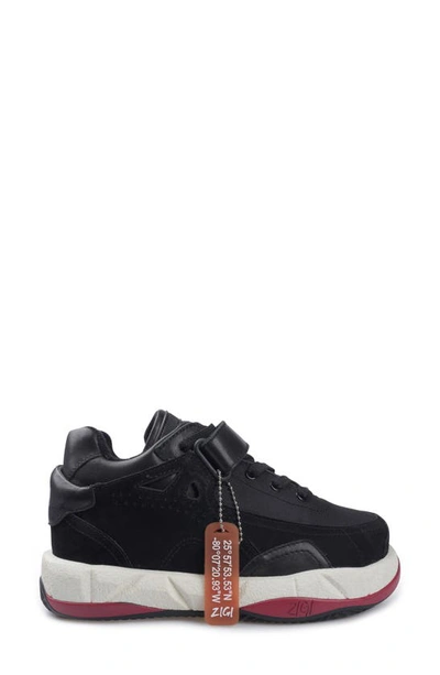 Zigi Torani Platform Sneaker In Black