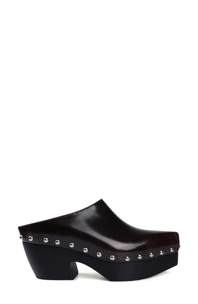 Zigi Richelie Block Heel Mule In Brown