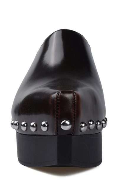 Zigi Richelie Block Heel Mule In Brown