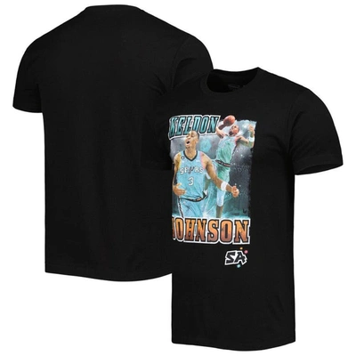 Shop Stadium Essentials Unisex  Keldon Johnson Black San Antonio Spurs City Edition Double Double Player T