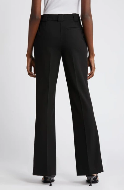 Nordstrom Slim Flare Pants In Black