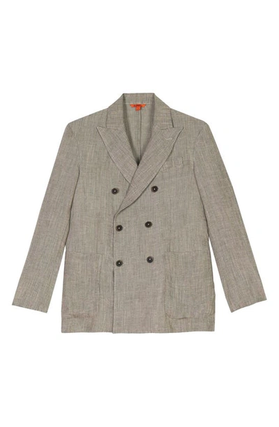 Shop Barena Venezia Siroco Linen Blend Jacket In Unico