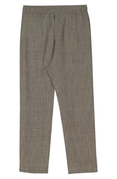 Shop Barena Venezia Riobarbo Linen Blend Pants In Unico