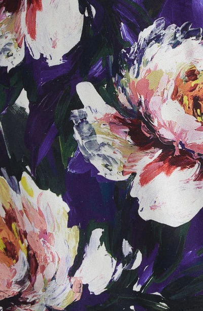 Dolce & Gabbana Peony-print Sleeveless Midi Dress In Hp4ycpeonie Pitt.f.viola