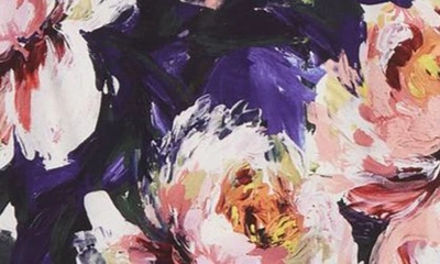 Dolce & Gabbana Peony-print Sleeveless Midi Dress In Hp4ycpeonie Pitt.f.viola