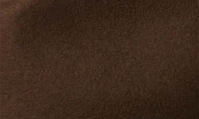 Shop Brixton Messer Packable Wool Fedora In Dark Earth