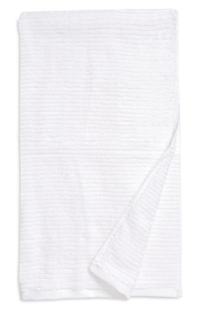 Shop Nordstrom Hydro Ribbed Organic Cotton Blend Bath Towel In White