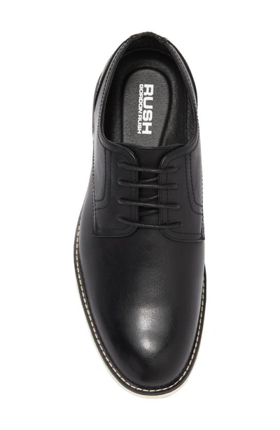 Shop Rush By Gordon Rush Plain Toe Derby In Black