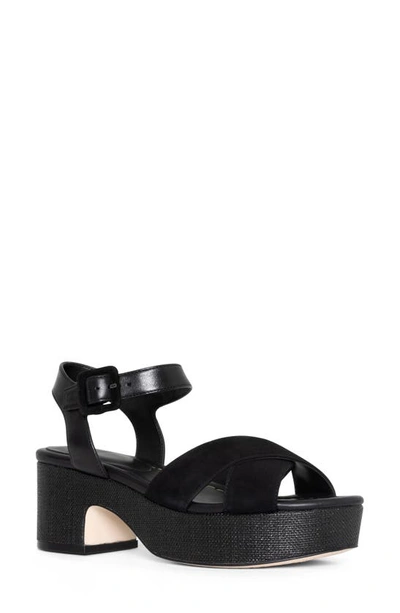 Shop Donald Pliner Chunky Platform Sandal In Black