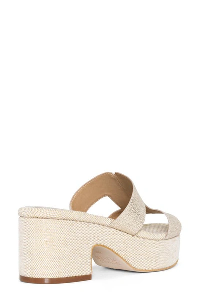 Donald Pliner Platform Sandal In Platino
