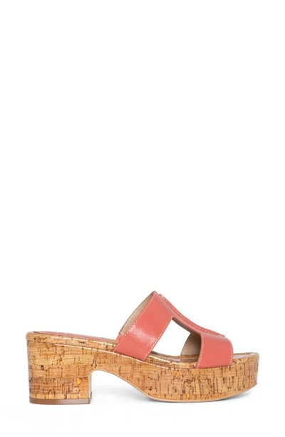 Donald Pliner Platform Sandal In Coral