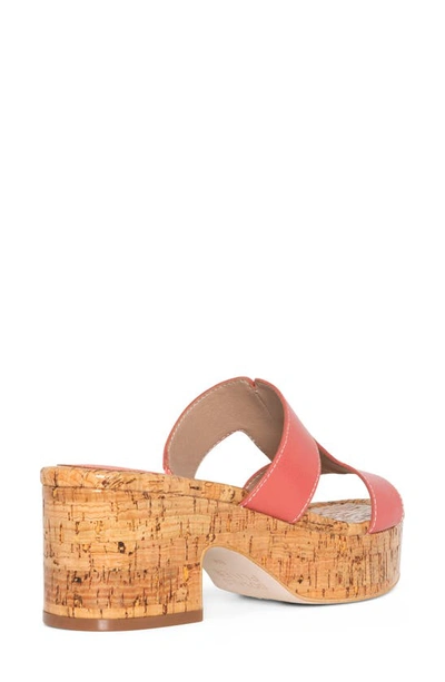 Donald Pliner Platform Sandal In Coral