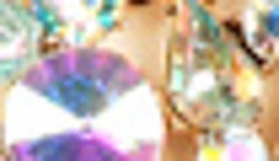 Eye Candy Los Angeles Multicolored Collar Necklace In Mettalic