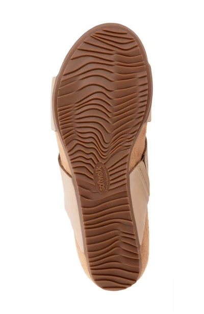 Softwalk Beverly Slide Sandal In Beige