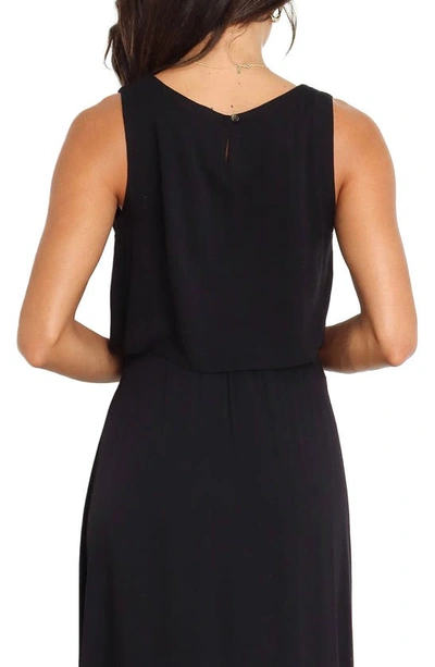 Petal And Pup Sutton Sleeveless Crop Top In Black
