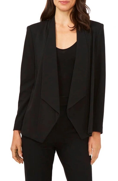 Shop Chaus Beatrice Ponte Blazer In Rich Black