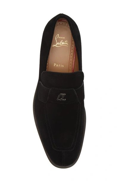 Shop Christian Louboutin Varsimoc Loafer In Black