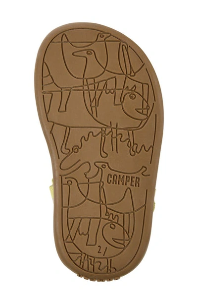 Shop Camper Kids' Bicho Sandal In Bright Yellow