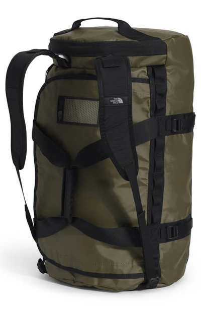 Shop The North Face Base Camp Water Resistant Medium Duffle In New Taupe Green/ Tnf Black