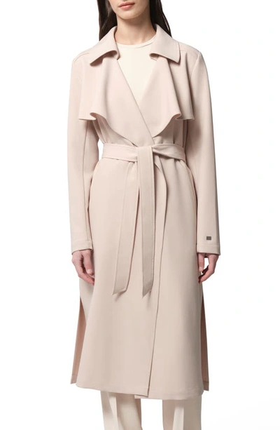 Shop Soia & Kyo Dimitra Trench Coat In Mist