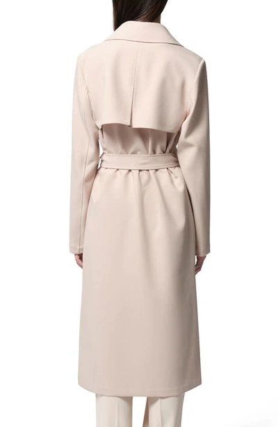 Shop Soia & Kyo Dimitra Trench Coat In Mist