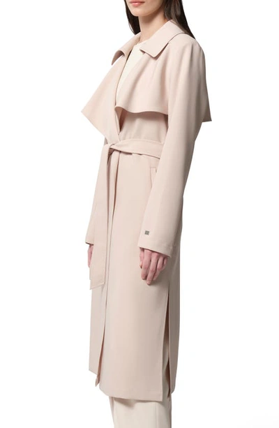 Shop Soia & Kyo Dimitra Trench Coat In Mist