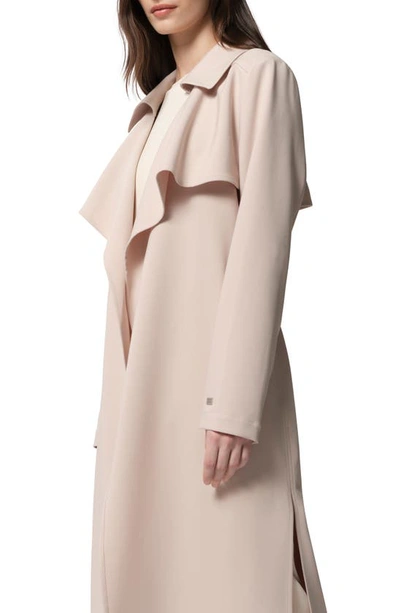 Shop Soia & Kyo Dimitra Trench Coat In Mist