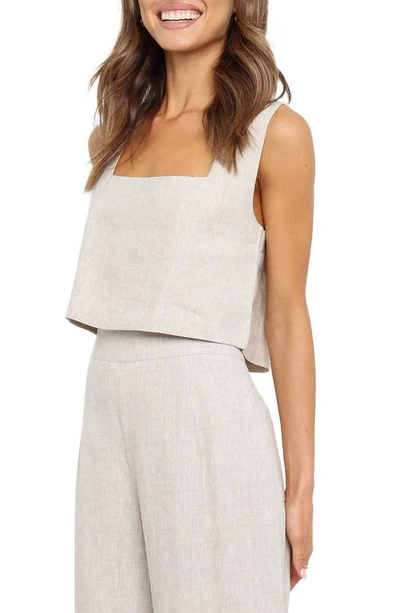 Petal And Pup Womens Devlin Top In Beige