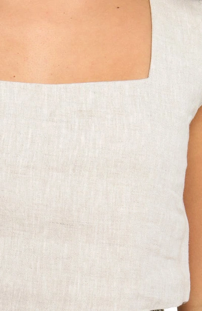 Petal And Pup Womens Devlin Top In Beige