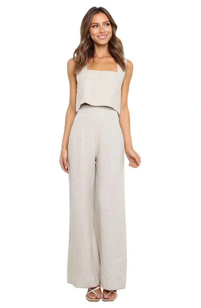 Petal And Pup Womens Devlin Top In Beige