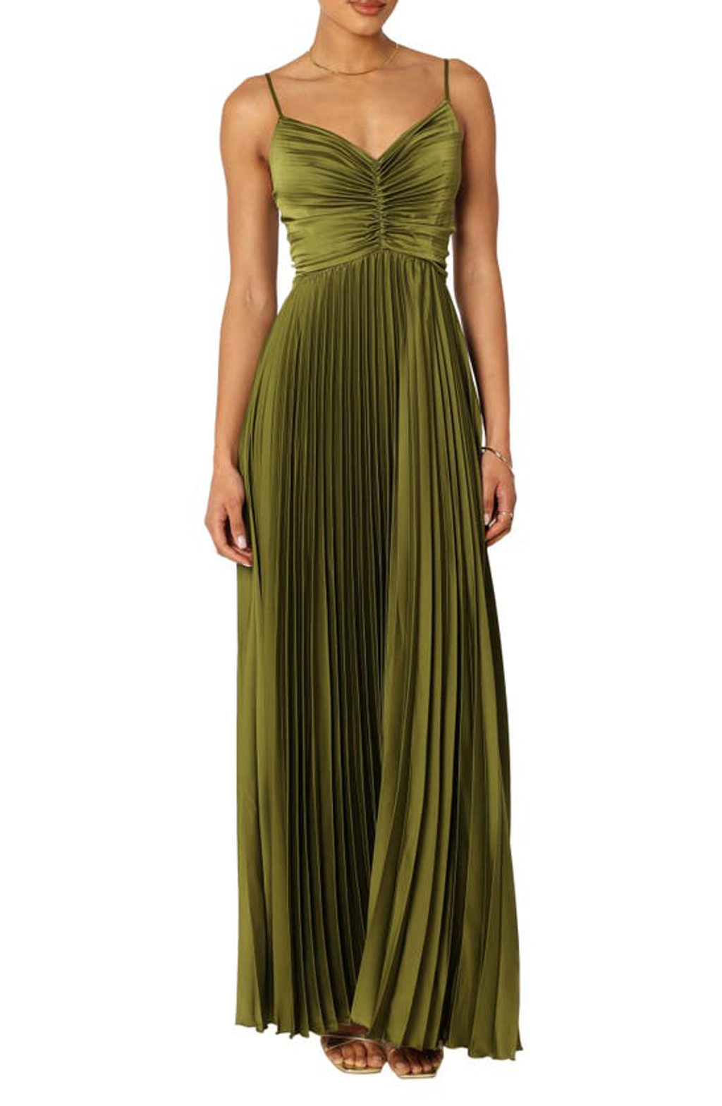 puke green dress Myla Dress in Pear Green | OMNES | Ethical & Affordable Clothing main image 0