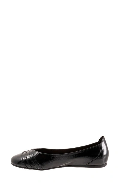 Shop Softwalk ® Safi Flat In Black Patent