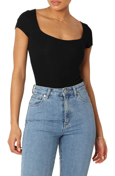 Petal And Pup Petal & Pup Natalie Bodysuit In Black