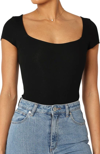 Petal And Pup Petal & Pup Natalie Bodysuit In Black