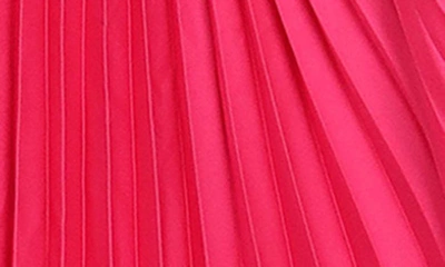 Petal And Pup Dominique Pleated Sleeveless Maxi Dress In Pink