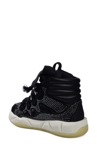 Zigi Rocina High Top Sneaker In Black