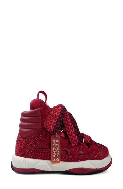 Shop Zigi Rocina High Top Sneaker In Red
