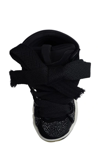 Zigi Rocina High Top Sneaker In Black