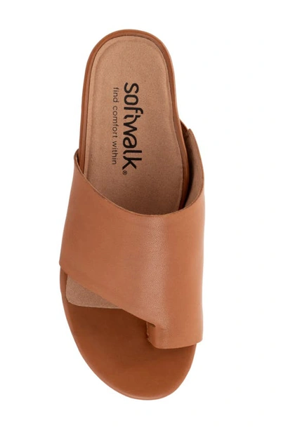 Softwalk Corsica Slide Sandal In Luggage