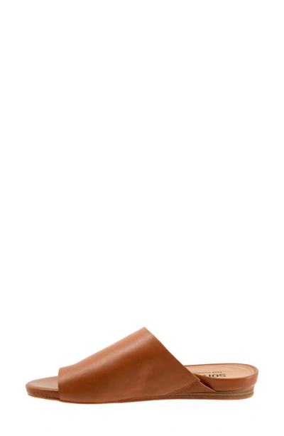 Softwalk Corsica Slide Sandal In Luggage