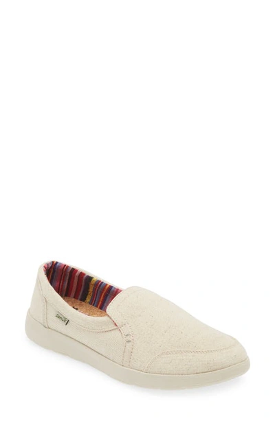 Shop Sanuk Sidewalk Surfer Lite 2 Slip-on Shoe In Beige