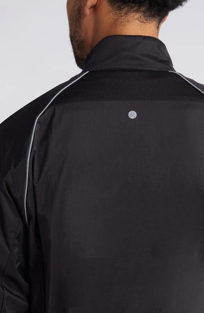 Shop Zella Nylon Shell Hybrid Jacket In Black