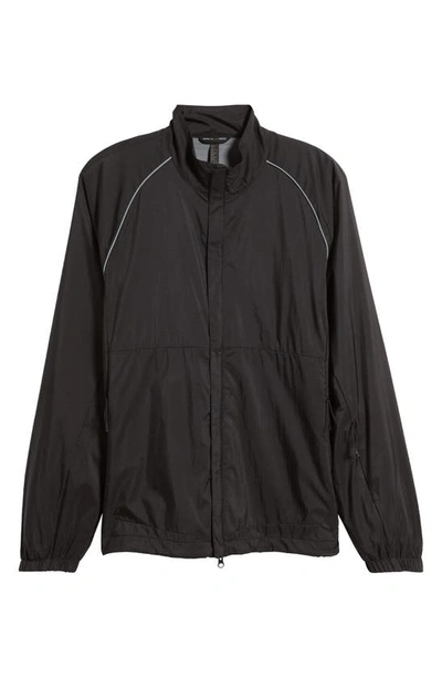 Shop Zella Nylon Shell Hybrid Jacket In Black
