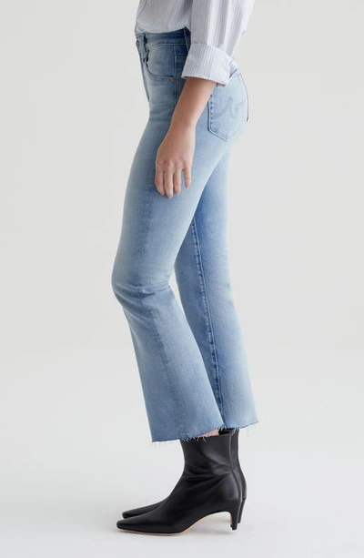 Shop Ag Farrah Raw Hem Crop Bootcut Jeans In 24 Years Looking Glass