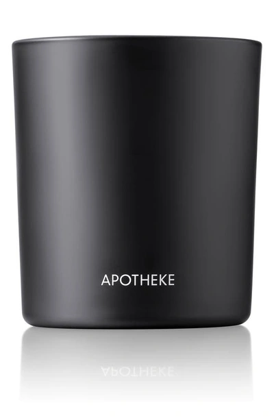 Apotheke Charcoal Rouge Classic Scented Candle In Black