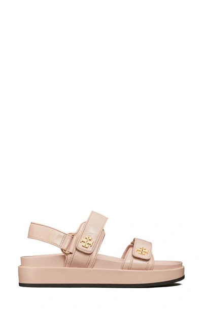Shop Tory Burch Kira Slingback Sport Platform Sandal In Shell Pink