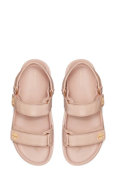 Shop Tory Burch Kira Slingback Sport Platform Sandal In Shell Pink